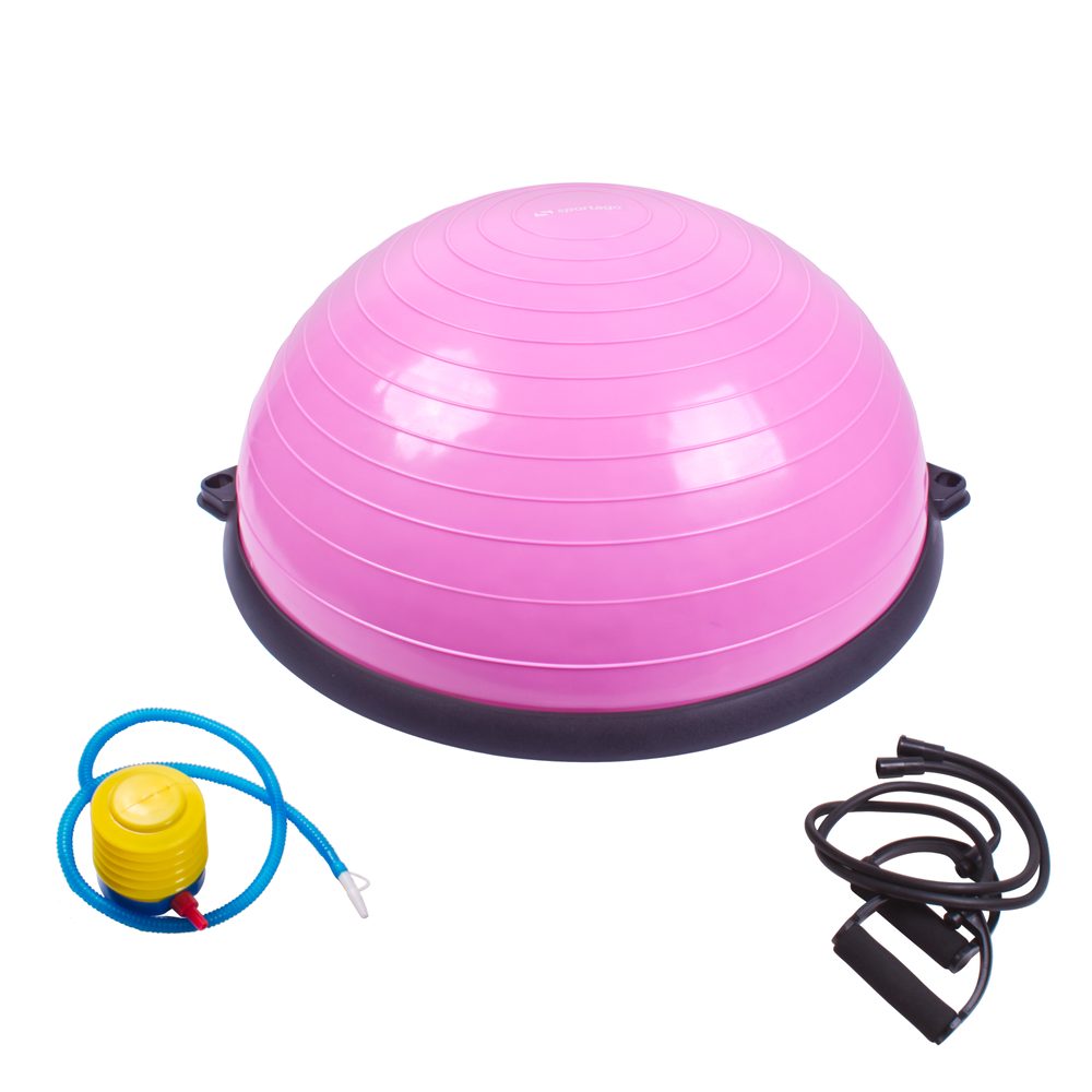 Balanční podložka Sportago Balance Ball - 58 cm růžová