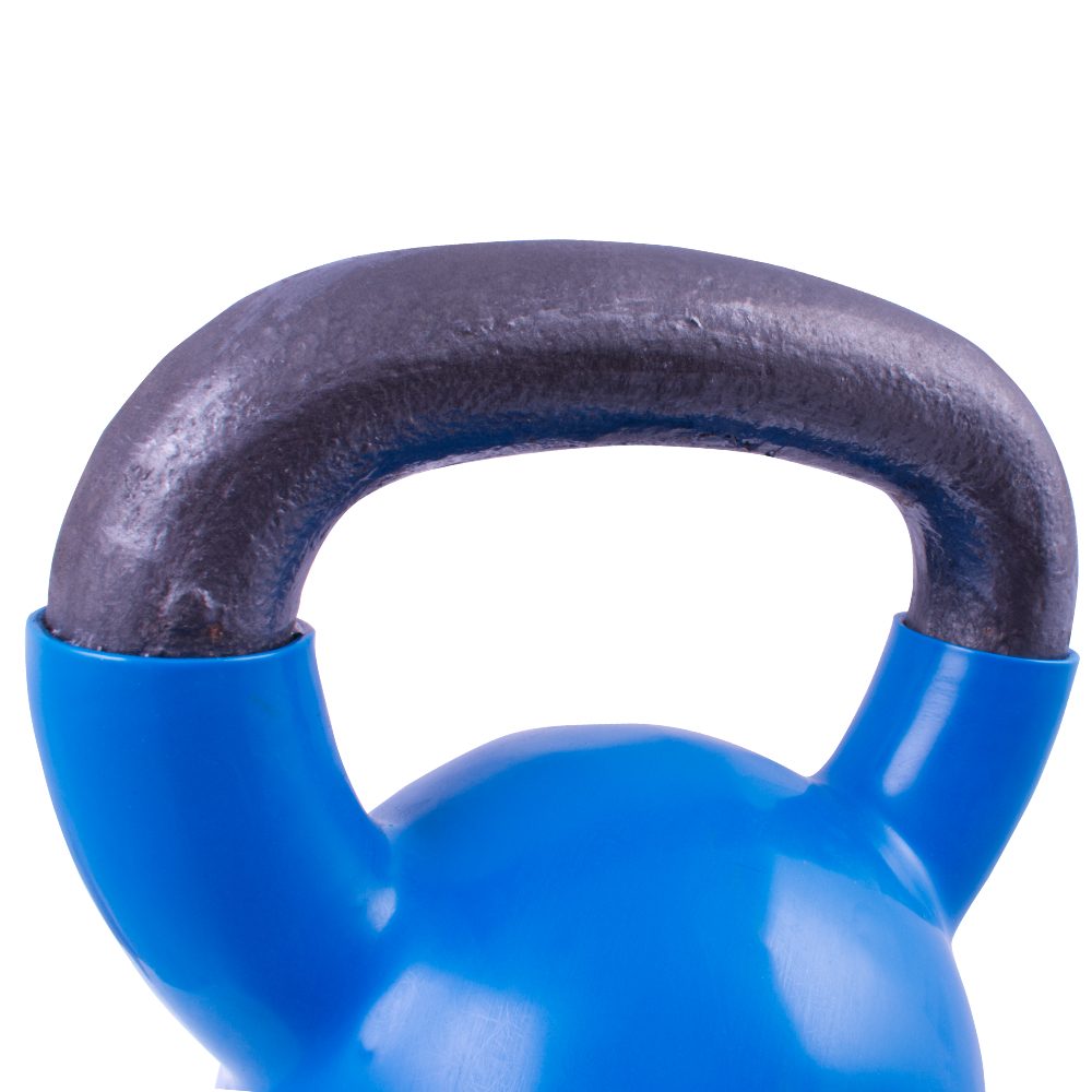 Sportago kovový vinyl Kettlebell10 kg