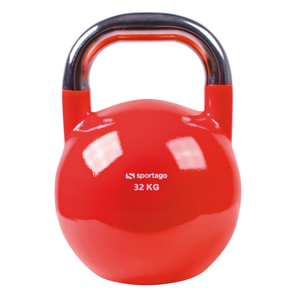 E-shop Sportago Competition Kettlebell 32 kg, červený