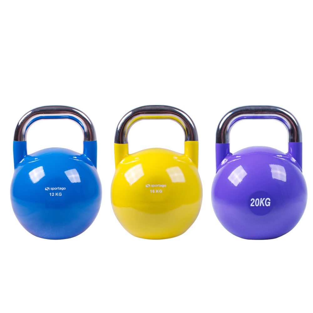 Súťažná sada Sportago Kettlebell - 12 až 20 kg