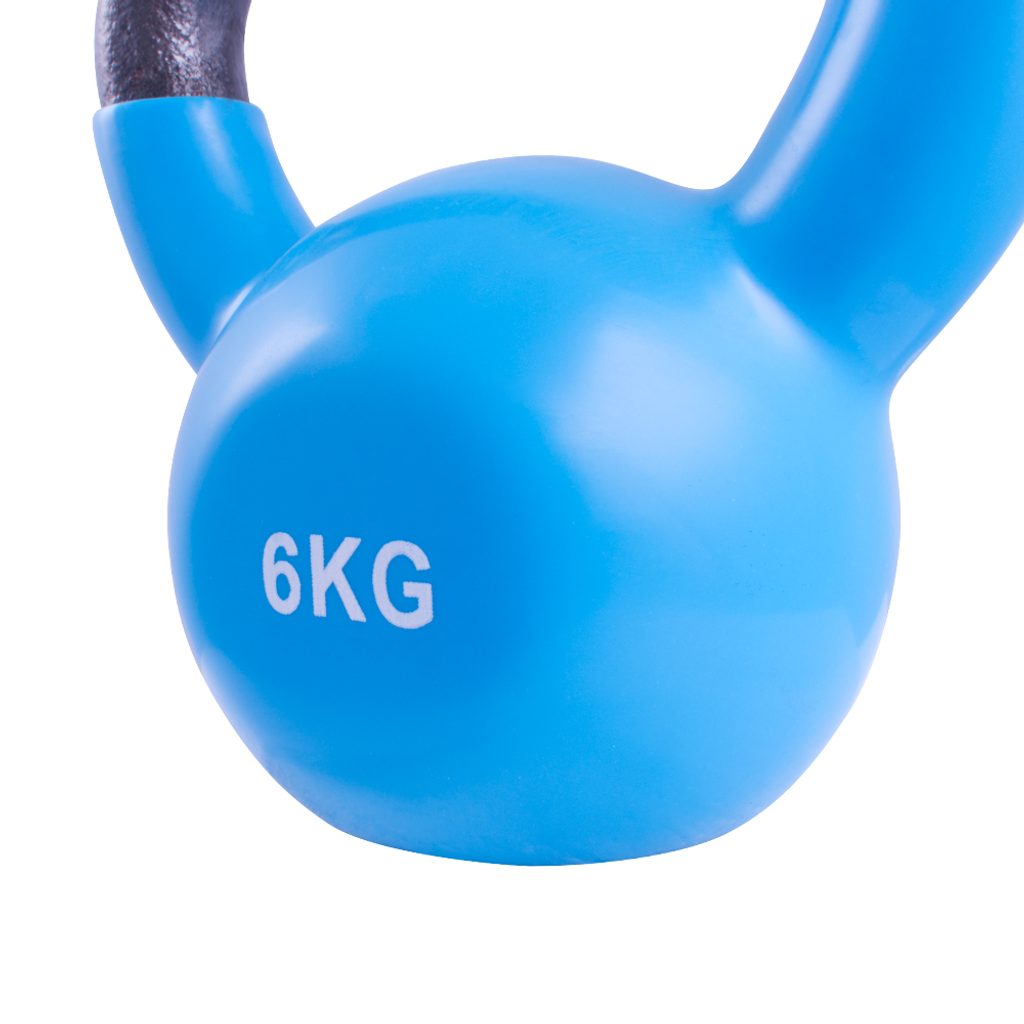 Sportago kovový vinyl Kettlebell 6 kg - Sportago - Vin-bell a Kettle-bell -  Činky, Fitness a posilňovanie - eSportago.sk