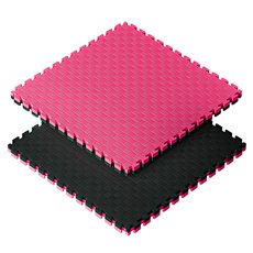 Sportago Tatami Taekwondo podložka 100x100cm čierno-červená