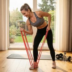 Gumový pás Sportago Stretch Extra Heavy 25 cm, čierny