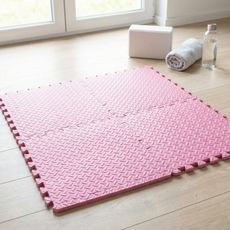 Puzzle podložka Sportago Easy-Lock 30x30x1,2 cm, 4 ks, žlutá