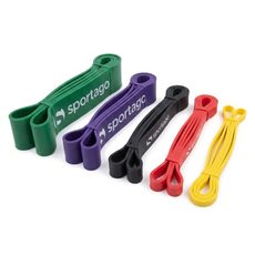 Posilovací gumy Sportago Pase - základní set 5 gum