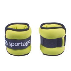 Sportago neoprénová záťaž na zápästie/členok 2 x 1,5 kg - ružová