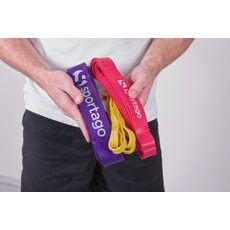 Sportago Yoga Strap šedý