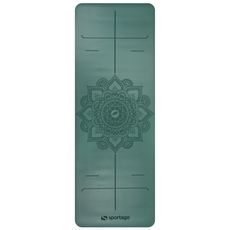 Gumová jogová podložka Sportago Amita 185x68x0,45 cm