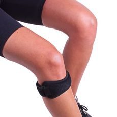 Sportago Sportovní bandáž na koleno elastická Basic - černá