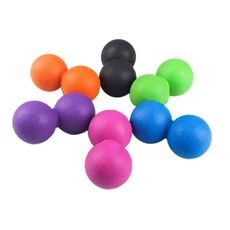 Masážny TPE dvojmíček Sportago 12*6 cm