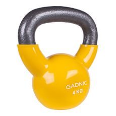 Činka Sportago Kettle-bell soft 4 kg - oranžová