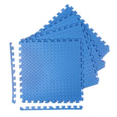 Puzzle podložka Sportago Easy-Lock 60x60x1,2 cm, 4 ks, modrá