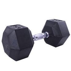 Profi šestihranná pogumovaná činka Sportago Hexagon 20 kg