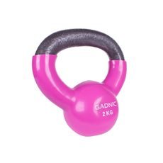 Činka Sportago Kettlebell 2 kg - růžová