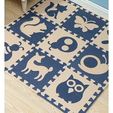 Sportago Tatami Taekwondo podložka 100x100cm čierna-sivá