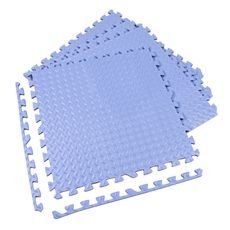 Puzzle podložka Sportago Easy-Lock 60x60x1,2 cm, 4 ks, světle modrá