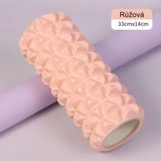 Yoga válec Sportago Seymour, modro-růžový