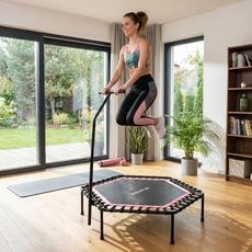 Sportago Whee jumping trampolína 114 cm, červená