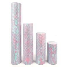 Designová TPE podložka na jógu Sportago s mikrovláknem 183x61 cm - růžová mandala
