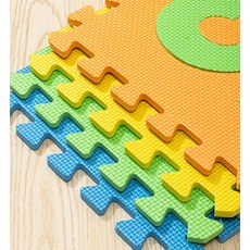 Puzzle podložka Sportago Easy-Lock 30x30x1 cm, 10 ks, čísla