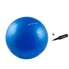 Gymnastický míč Sportago Anti-Burst 55 cm, modrý, včetně pumpičky