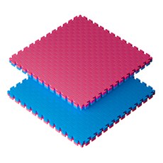 Sportago Tatami Taekwondo podložka 100x100cm červená-modrá