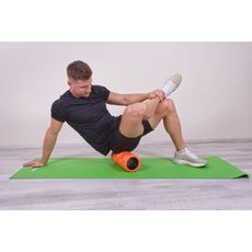 Designová TPE podložka na jógu Sportago s mikrovláknem 183x61 cm - růžová mandala