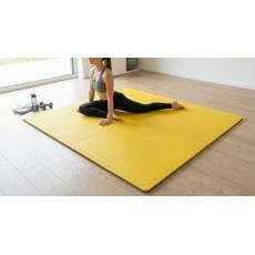 Puzzle podložka Sportago Easy-Lock 30x30x1,2 cm, 4 ks, žlutá