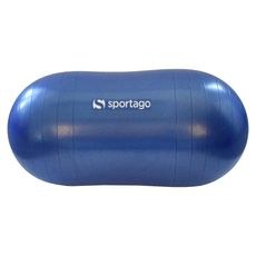 Modrý masážní míč Sportago Capsule Ball 1200g – čelní pohled