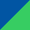 modro - zelená