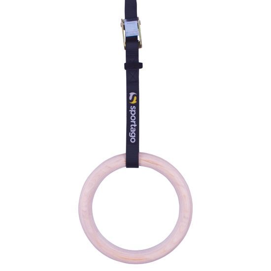 Drevené gymnastické kruhy Sportago