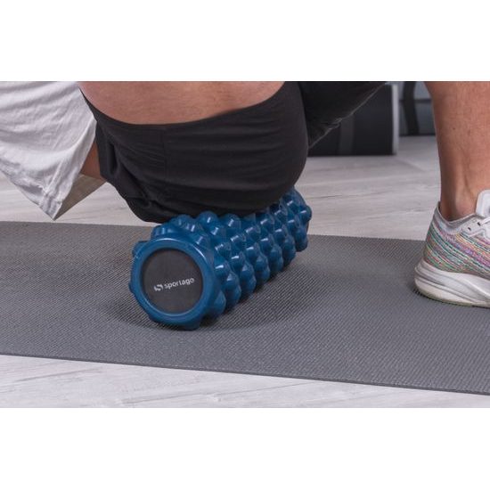 Yoga valec Sportago Spiller, tmavo zelený