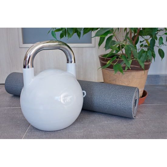 Sportago Competition Kettlebell 4 kg, šedý