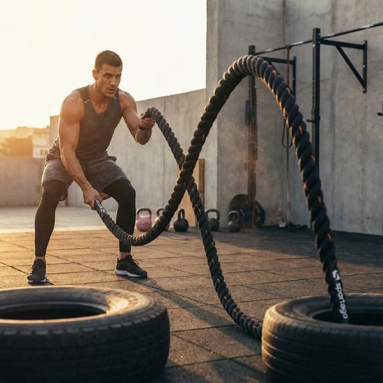 Battle Rope Sportago 38 mm - 12m