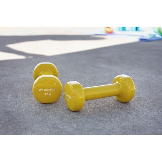 Vinylová činka Sportago Kirby, 2x1 kg