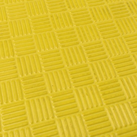 Sportago Tatami Taekwondo podložka 100x100cm žltá-modrá