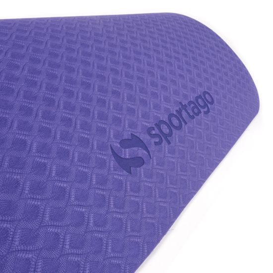 Podložka na cvičenie Sportago TPE Yoga dvojvrstvová 173x61x0,6 cm