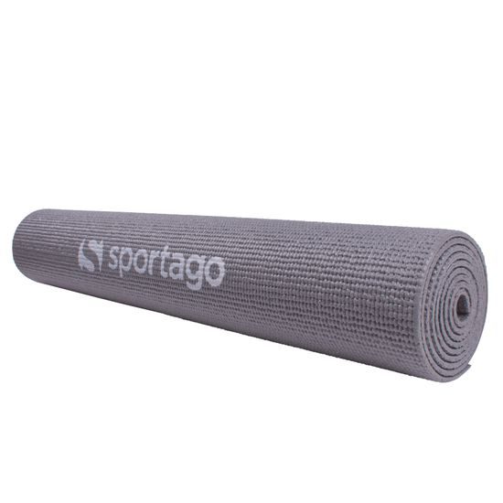 Podložka na cvičenie Sportago Yoga Feel, sivá