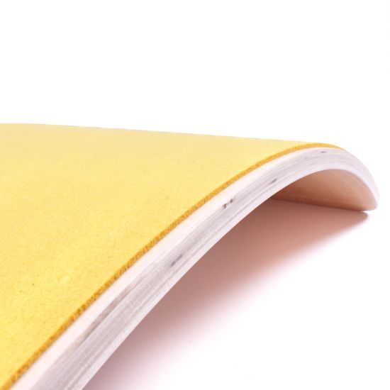 Sportago balančná drevená doska Courve, oranžová