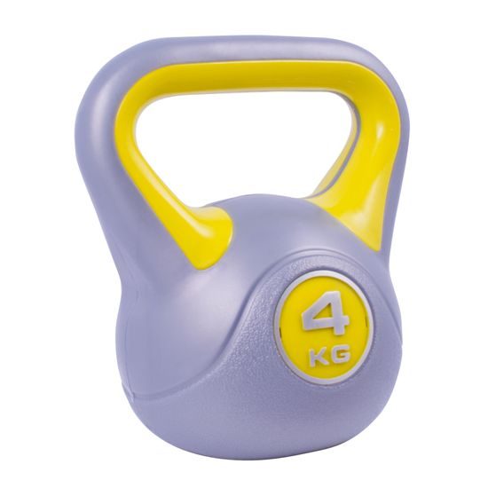 Činka Sportago Kettle-bell 4 kg - žlutá