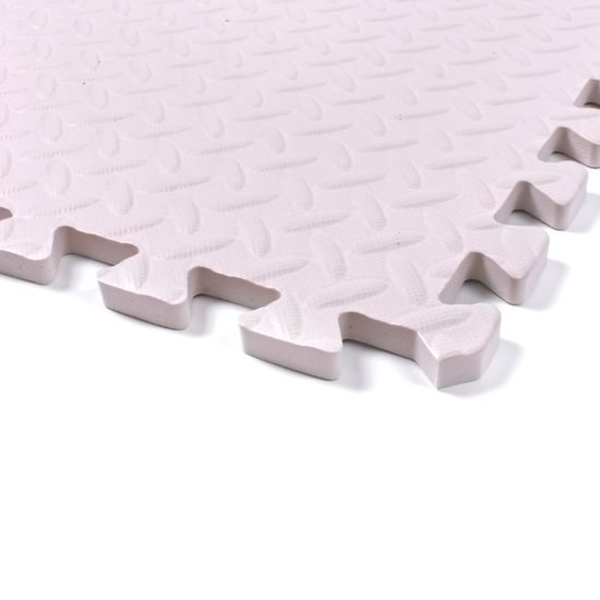 Puzzle podložka Sportago Easy-Lock 60x60x1,2 cm, 4 ks, biela