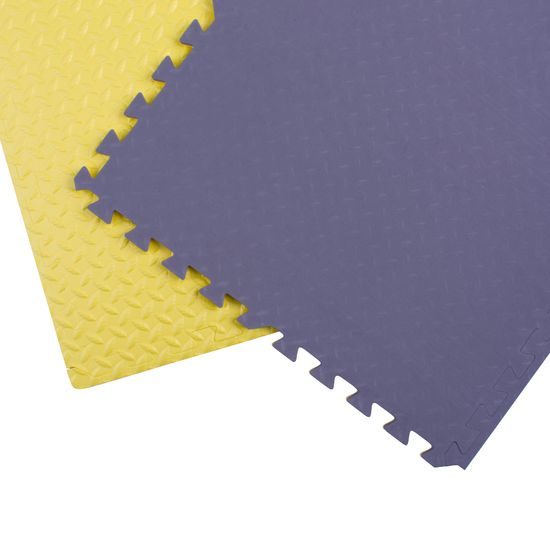 Puzzle podložka Sportago Easy-Lock 60x60x1,2 cm, 4 ks, žltá