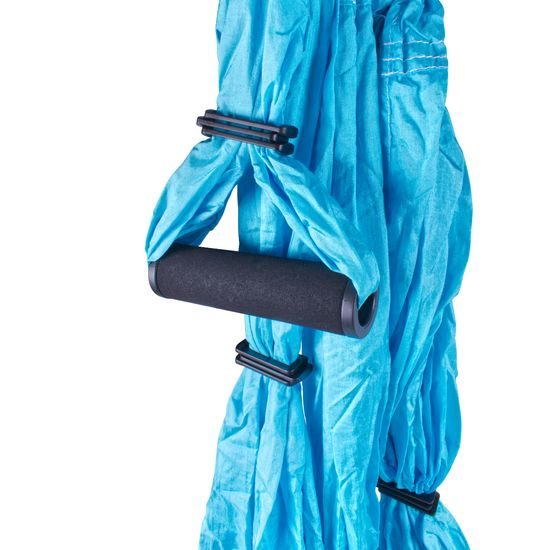 Závěs na jógu Sportago Fly Yoga - tyrkys