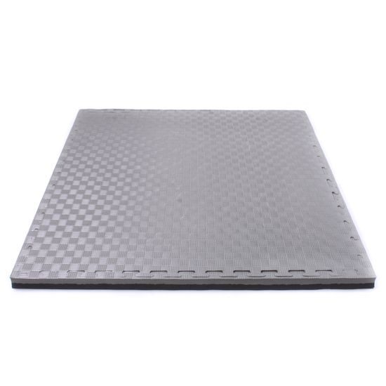 Sportago Tatami Taekwondo podložka 100x100cm černá-šedá