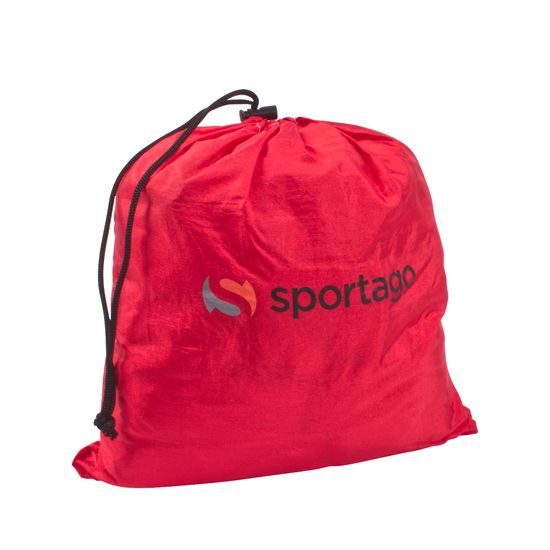Závěs na jógu Sportago Fly Yoga, červený