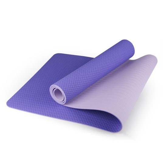 Lila TPE podložka na jógu Sportago 183 × 61 cm