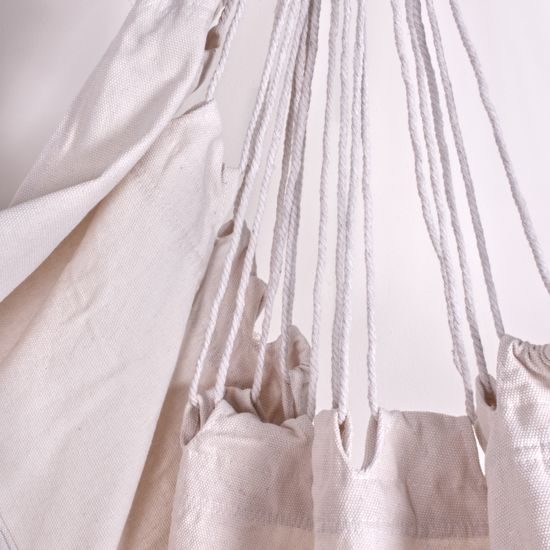 Sportago Playa Deluxe závěsné houpací křeslo, béžové