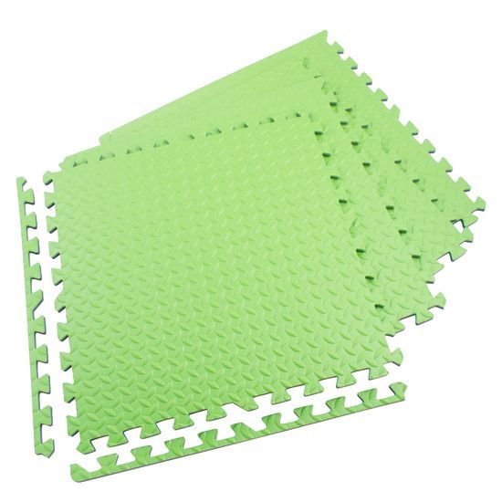 Puzzle podložka Sportago Easy-Lock 60x60x1,2 cm, 4 ks, zelená