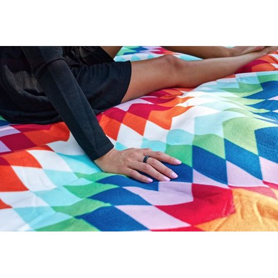 Sportago Trapez pikniková deka 200x200 cm