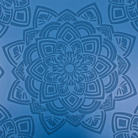 Gumová jóga podložka Sportago Šánti 183x66 cm - tmavě modrá